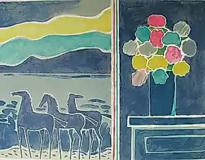 Albert Zavaro - 'Bouquet voor het venster' kaufen? Bieten Sie von 39!