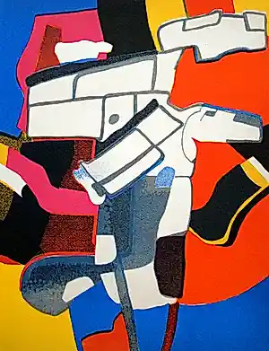 Maurice Esteve - Bougri - 1974 - Originele lithografie - Mourlot kaufen? Bieten Sie von 80!