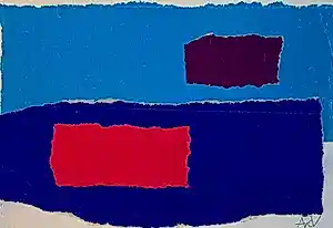 Buy Andre van der Vossen - Collage: Abstracte compositie? Bid from 295!