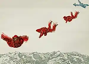 Buy Leentje Linders - Falling to earth - Part three? Bid from 100!