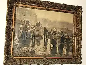 Paul Fischer - Aparte Druk - Havengebeuren rond 1900 kaufen? Bieten Sie von 100!