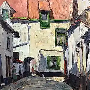 Antoon Luyckx - Doorkijkje verkocht voor € 35!