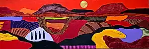 Buy Ronald Boonacker - Italiaans Landschap I (GROOT)? Bid from 395!