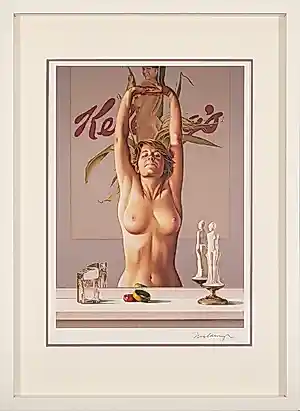 Mel Ramos - KELLOGG'S GIRL – Gesigneerd - Speciale editie - fraai ingelijst kaufen? Bieten Sie von 480!