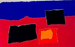Buy Andre van der Vossen - Collage: Abstracte compositie? Bid from 295!