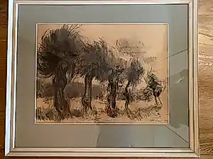 Buy Joop Birker - Wilgen in de wind? Bid from 45!