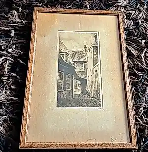 AcheterDirk Harting - Steegje te Haarlem? Enchérissez de 20!