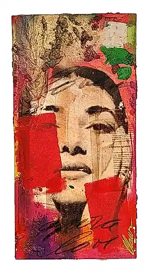 Claus Costa - Maria Callas, origineel mixed-media/popartwerk– 60 × 30 × 7 cm kaufen? Bieten Sie von 680!
