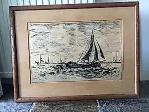Willem Jans Dijk - Zeilende Tjalk kopen? Bied vanaf 100!
