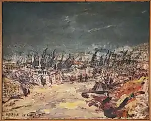 Buy Wim Steijn - Olieverf op doek, Landschap Kreta - Ingelijst? Bid from 150!