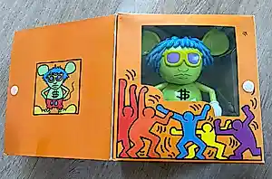 Keith Haring - Limited Edition Andy Mouse Green Figure by 360 Toy Group kaufen? Bieten Sie von 350!