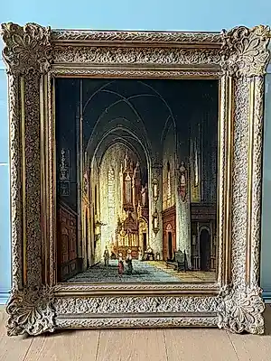 Buy Gerrit Nijland - Kerkinterieur? Bid from 40!
