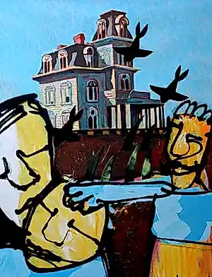 Herman Brood - zeefdruk: psycho kopen? Bied vanaf 450!