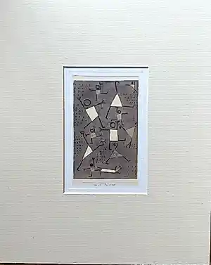 Buy Paul Klee - Tänzen vom Angst, in passe -partout? Bid from 40!