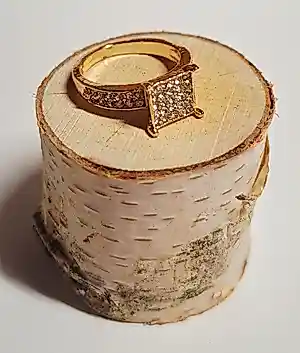 Buy Nieuwe zilveren ring met meer dan 45 facet geslepen helder kwartsring.? Bid from 50!