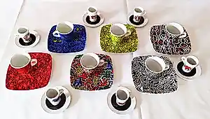 Keith Haring - Tognana servies 24 delig porselein kaufen? Bieten Sie von 350!
