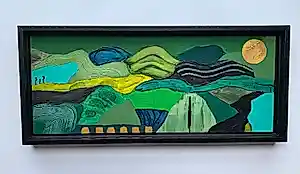 Ronald Boonacker - Italiaans Landschap (Certificaat van echtheid) kopen? Bied vanaf 140!