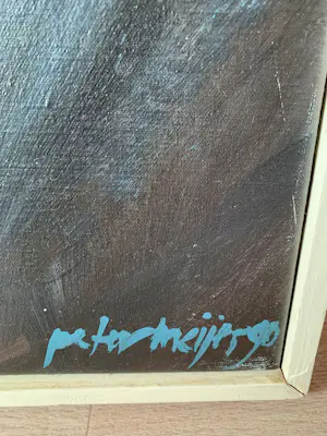 Peter Meijer - Herinnering a/h blad kopen? Bied vanaf 300!