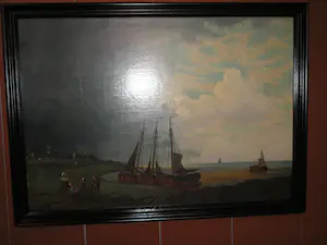 Niet of onleesbaar gesigneerd - Vissers en naderend onweer. kopen? Bied vanaf 1!