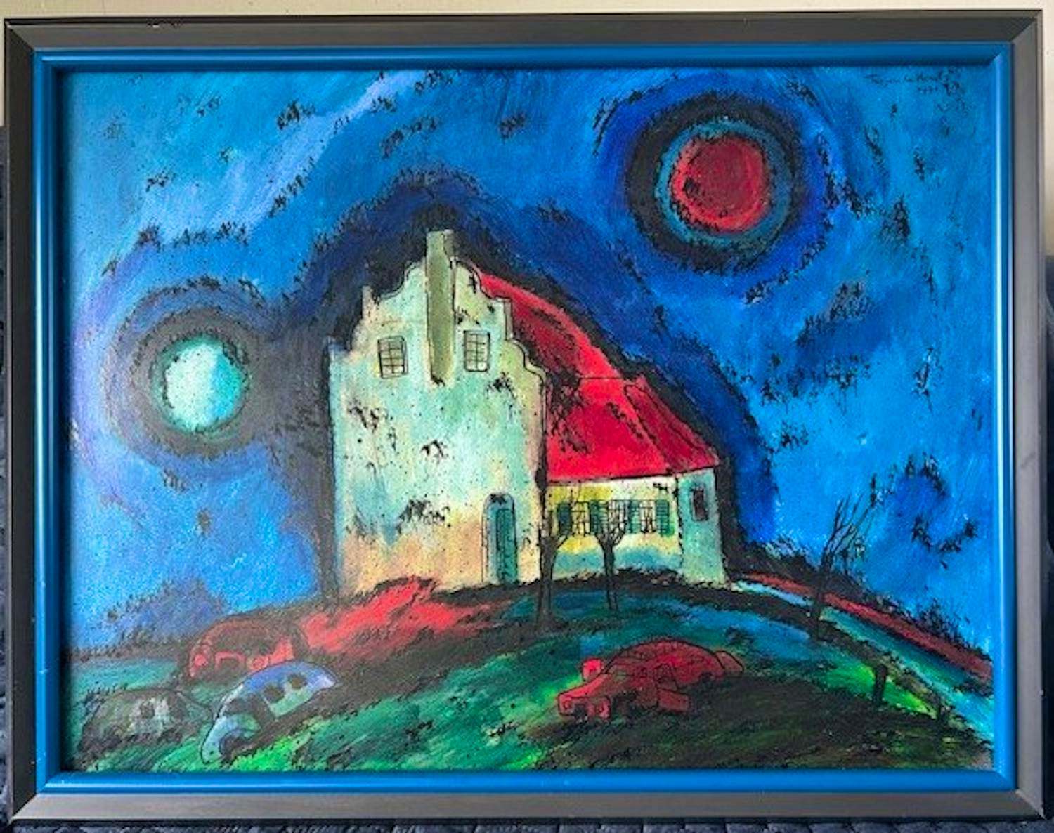 Theo van der Horst - Schilderij zie foto kopen? Bied vanaf 80!