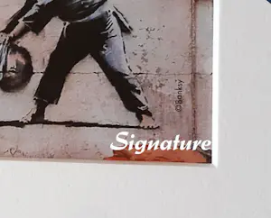 Banksy - Banksy ingelijste Maximum kaart FDC met annuleringsstempel 24.02.2023 Kiev -2023 kopen? Bied vanaf 100!