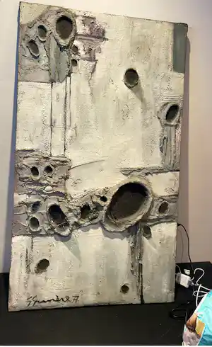 Gérard Grassère - Maanlandschap vendu pour 400€ !