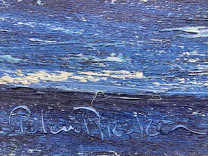 Peter van den Braken - Riet aan de waterkant. Het Wije Kortenhoof kopen? Bied vanaf 100!