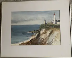 AcheterH.W.L van Blooys - Zeegezicht, St Mathieu de Fine-Terre, 29217 Plougonvelin, Finistere? Enchérissez de 40!