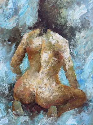 Niet of onleesbaar gesigneerd - Naakt. kopen? Bied vanaf 1!