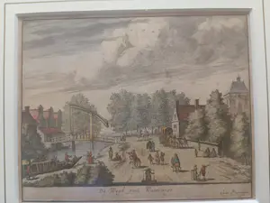 Abraham Blootelingh - De Wegh van Wateringe kopen? Bied vanaf 60!