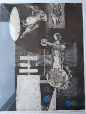 Niet of onleesbaar gesigneerd - Acrobaten kopen? Bied vanaf 1!