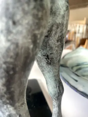 Brons (Onbekend) - Paard met masker kopen? Bied vanaf 350!