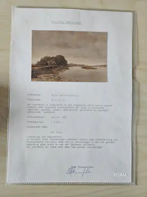 Fred Frauenfelder - Polderlandschap kopen? Bied vanaf 200!