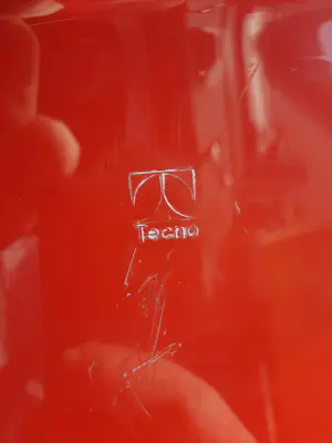 Osvaldo Borsani - Design Stoel Tecno. Rood met zwart frame kopen? Bied vanaf 50!