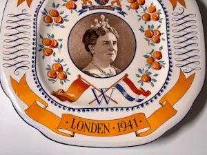 Buy Keramiek overige - Vintage gedenkplaat? Bid from 25!