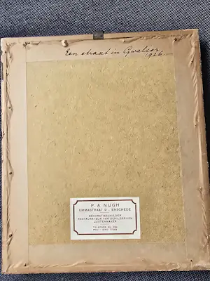 Marius Bauer - Originele Ets – "Een straat in Gwalior" (1926) – Handgesigneerd kaufen? Bieten Sie von 60!