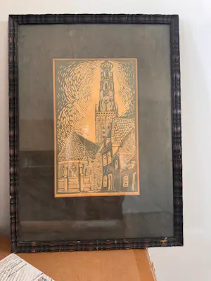 Nico Schrier - Handgetekend schilderij kaufen? Bieten Sie von 25!