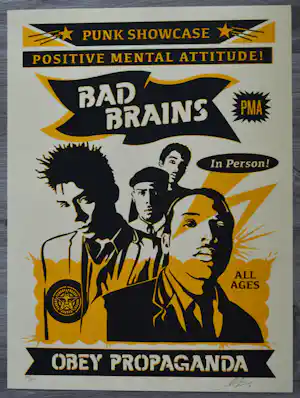 Shepard Fairey - Bad Brains kaufen? Bieten Sie von 125!
