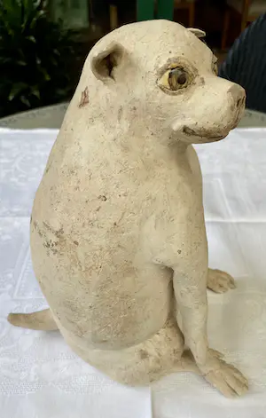 José Vermeersch - Man met hond kopen? Bied vanaf 6000!