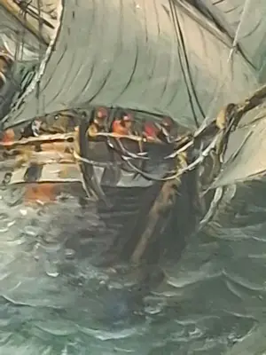 Onbekend - windjammer op woeste zee kopen? Bied vanaf 20!