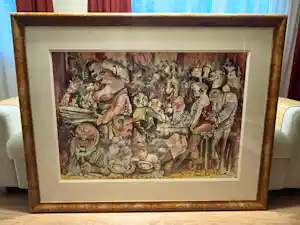 Guy Olivier - “Theater & Rode Wijn” verkauft für € 250!