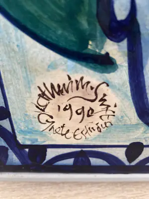 Keramiek overige - Keramiek tegel schilderij kopen? Bied vanaf 80!