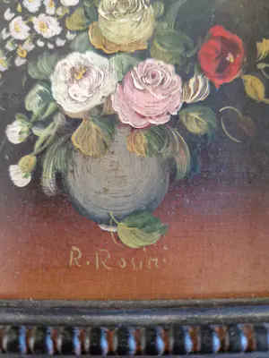 R. Rosini - Stilleven Bloemen kopen? Bied vanaf 50!