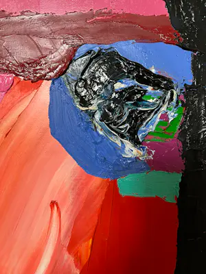 Geert Jan Jansen - Portret / Visage (in de stijl van Karel Appel) kopen? Bied vanaf 650!