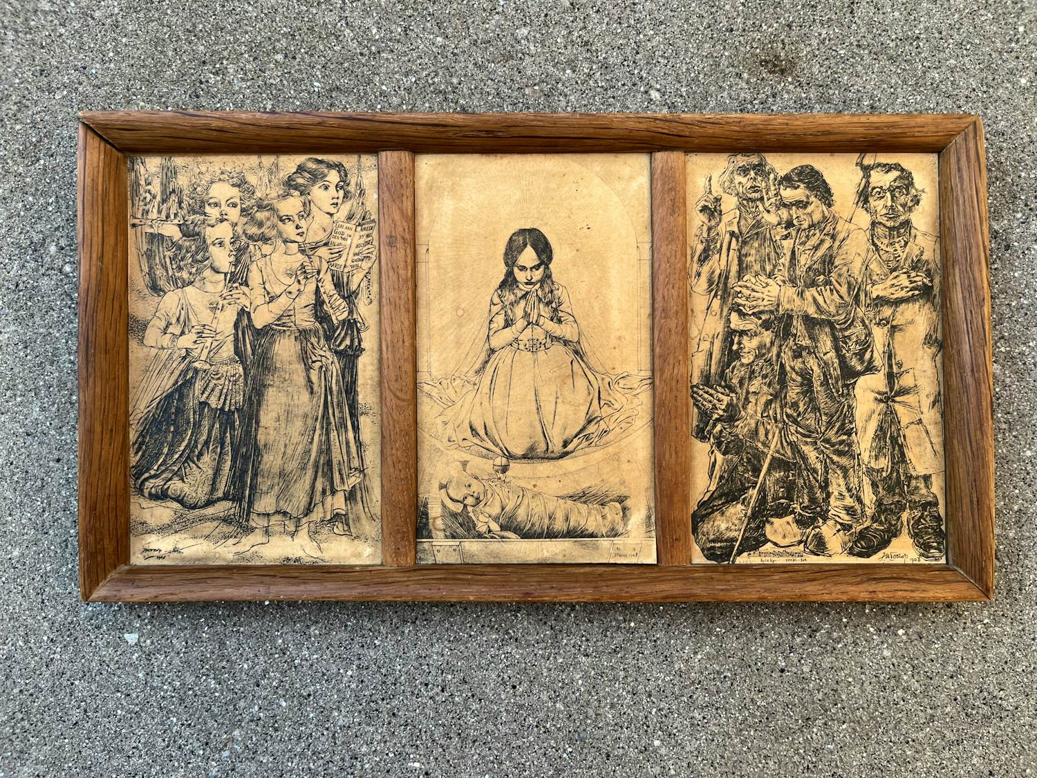 Jan Toorop - Drieluik kopen? Bied vanaf 25!