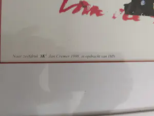 Jan Cremer - zeefdruk IK kopen? Bied vanaf 35!