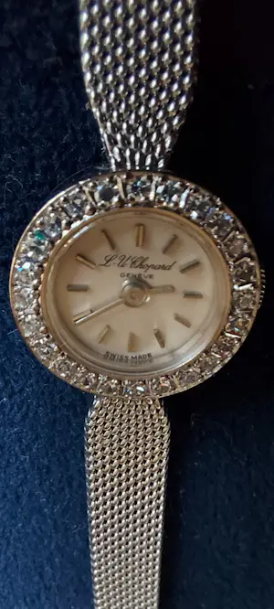 Horloges Overige - LU Chopard coctailhorloge witgoud met diamanten kopen? Bied vanaf 1250!