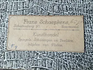 Onbekend - Onbekende kunstenaar kopen? Bied vanaf 20!