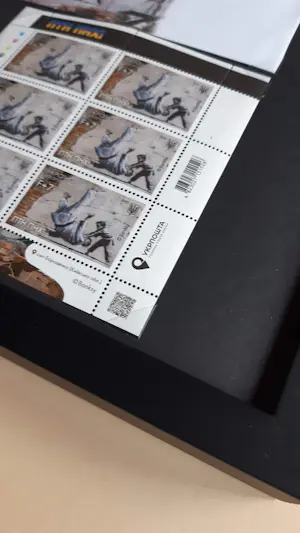 Banksy - FCK PTN! Banksy ingelijst - Complete set kopen? Bied vanaf 120!