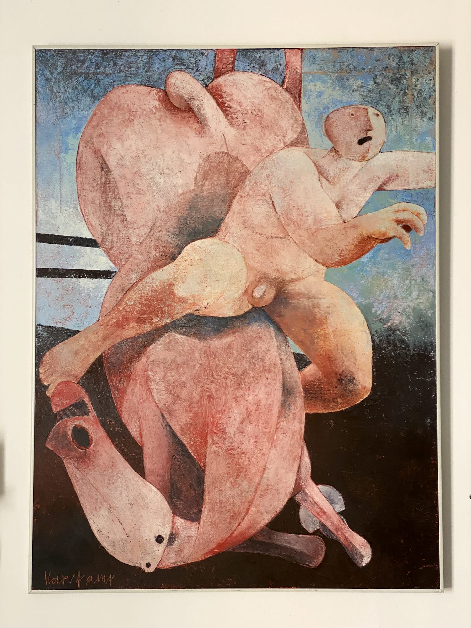 Peter Harskamp - Vallende Ruiter verkocht voor € 1450!
